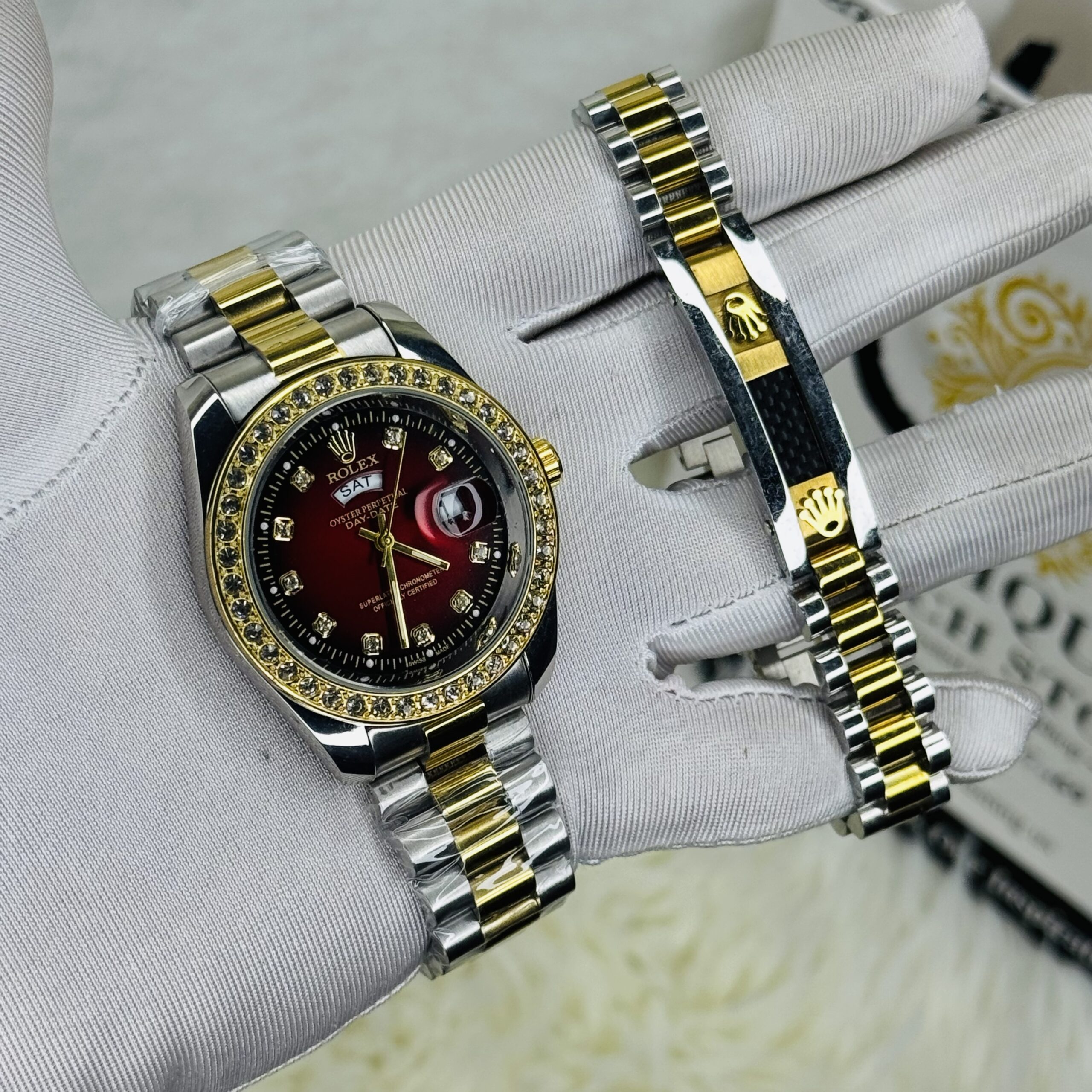 img_3815 Luxury Watch and Bracelate Combo - Image 1