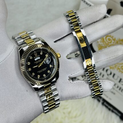 Luxury RLX Watch Bracelate Combo