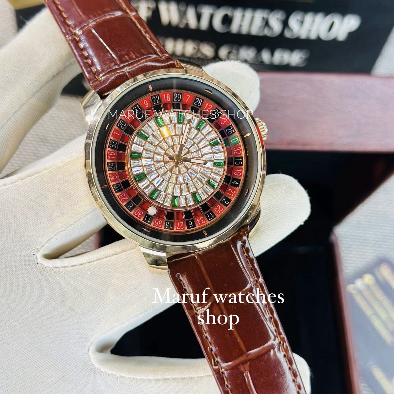 img_8264 Casino Stone Belt Watch - Image 1