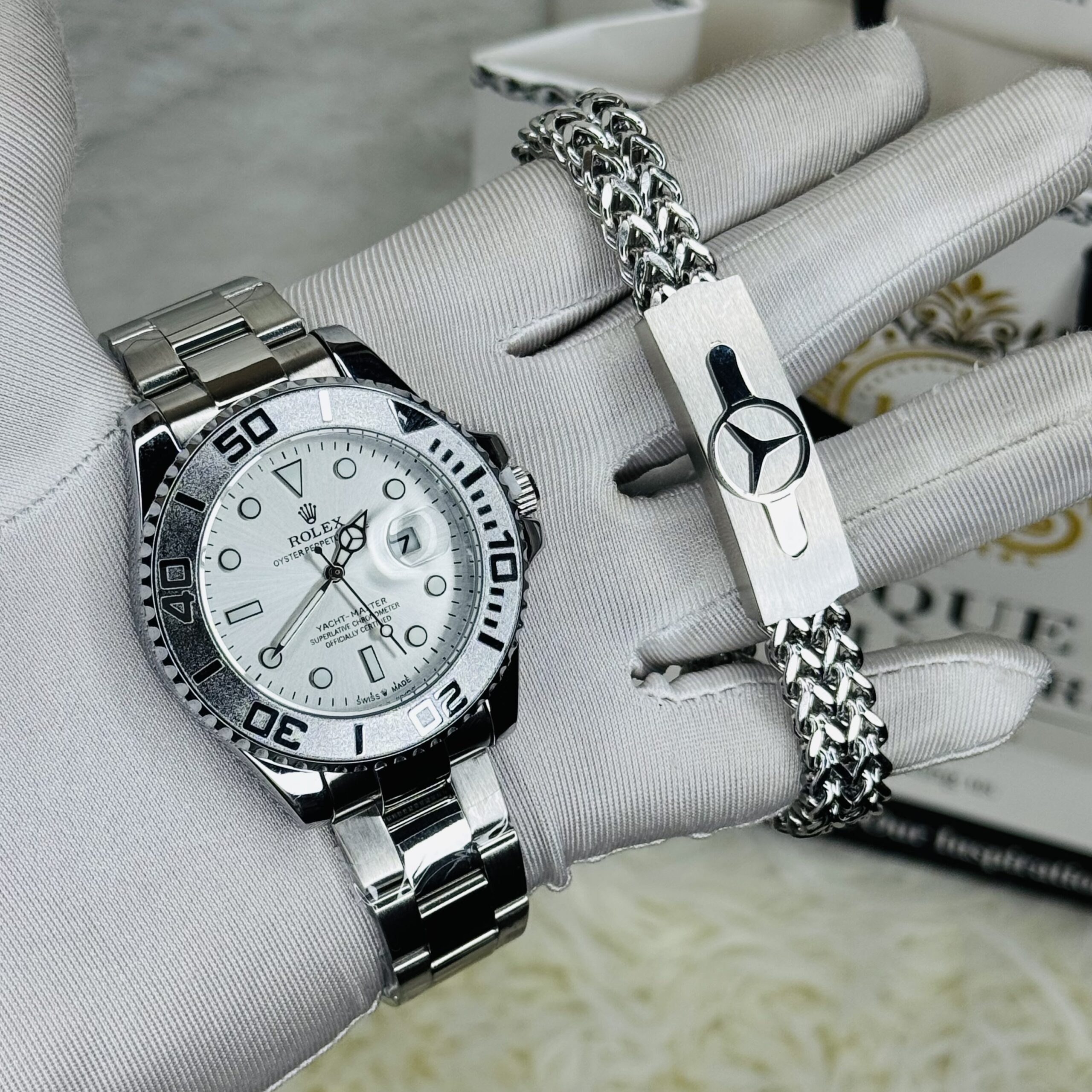 img_9180 RLX Yesmaster Chain Watch and Bracelate - Image 1