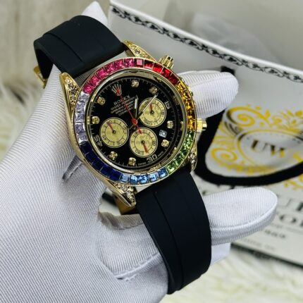 Luxury RLX Rainbow Belt Watch