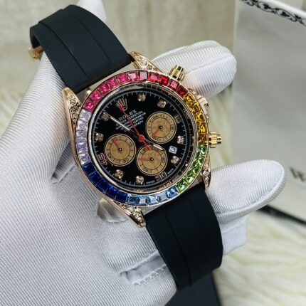 Luxury RLX Rainbow Belt Watch